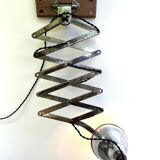 Lamp 1930 accordion scissors france mazda 1930