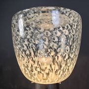 Vintage italian murano glass space age floor lamp, 1970s