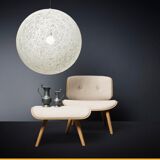 Luminaire suspension Random Light of the brand Moooi diameter 50 cm in white