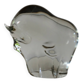 Sculpture en verre de taureau de Livio Seguso, Murano, 1970