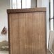 XXL oak display cabinet furniture