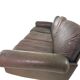 Vintage De Sede DS-31 three-seater sofa – brown leather design classic