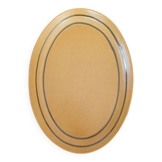 Sarreguemines "Chaumière" oval dish
