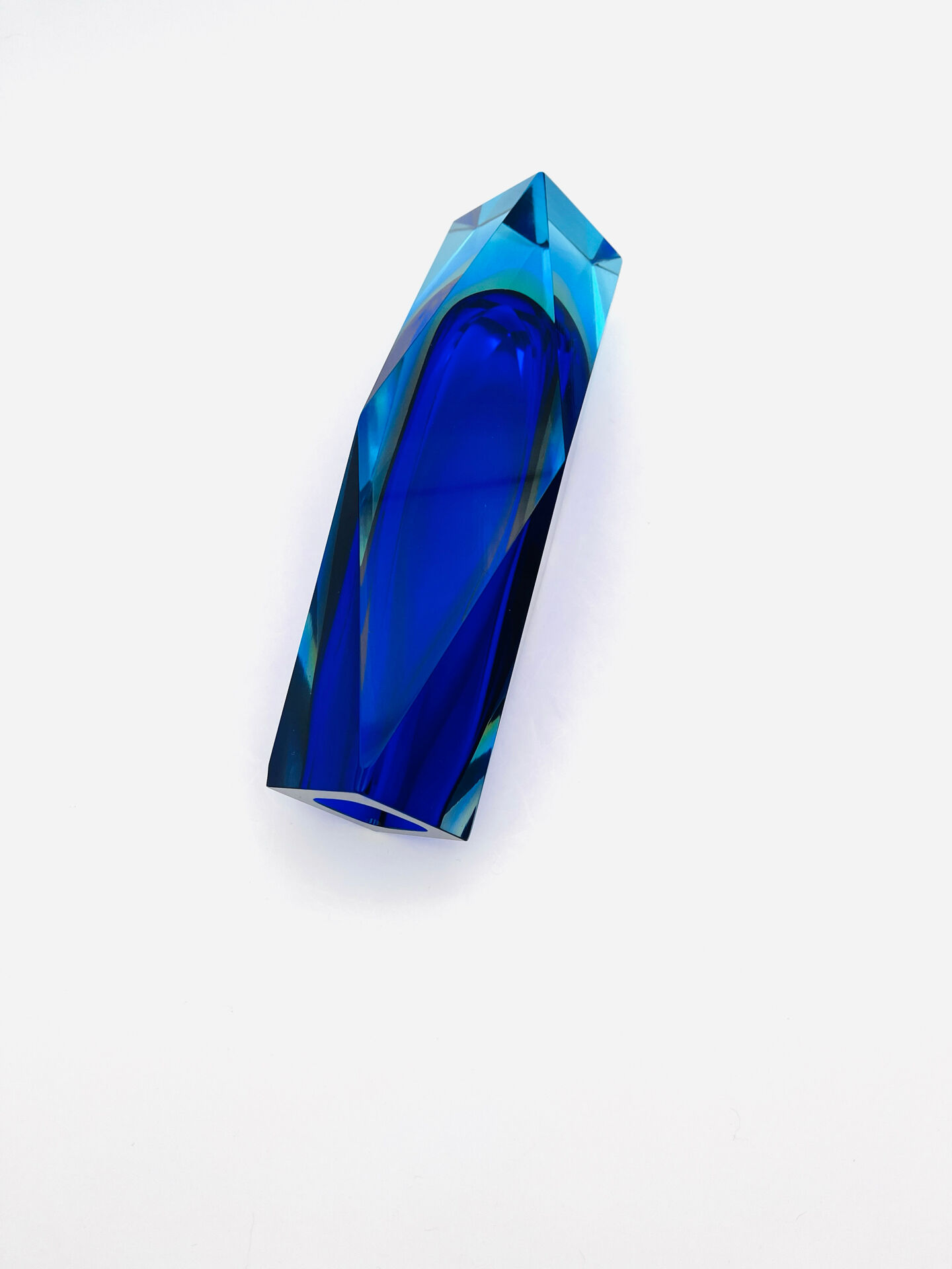 Vase Flavio pour Seguso - Sommerso - Murano, années 60