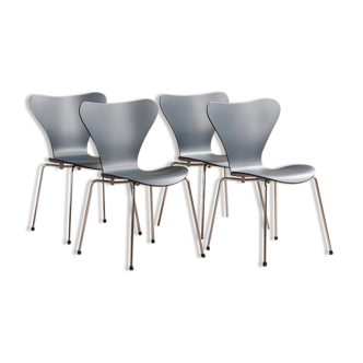 Lot de 4 chaises series 7TM 3107 par Arne Jacobsen pour Fritz Hansen, 1999