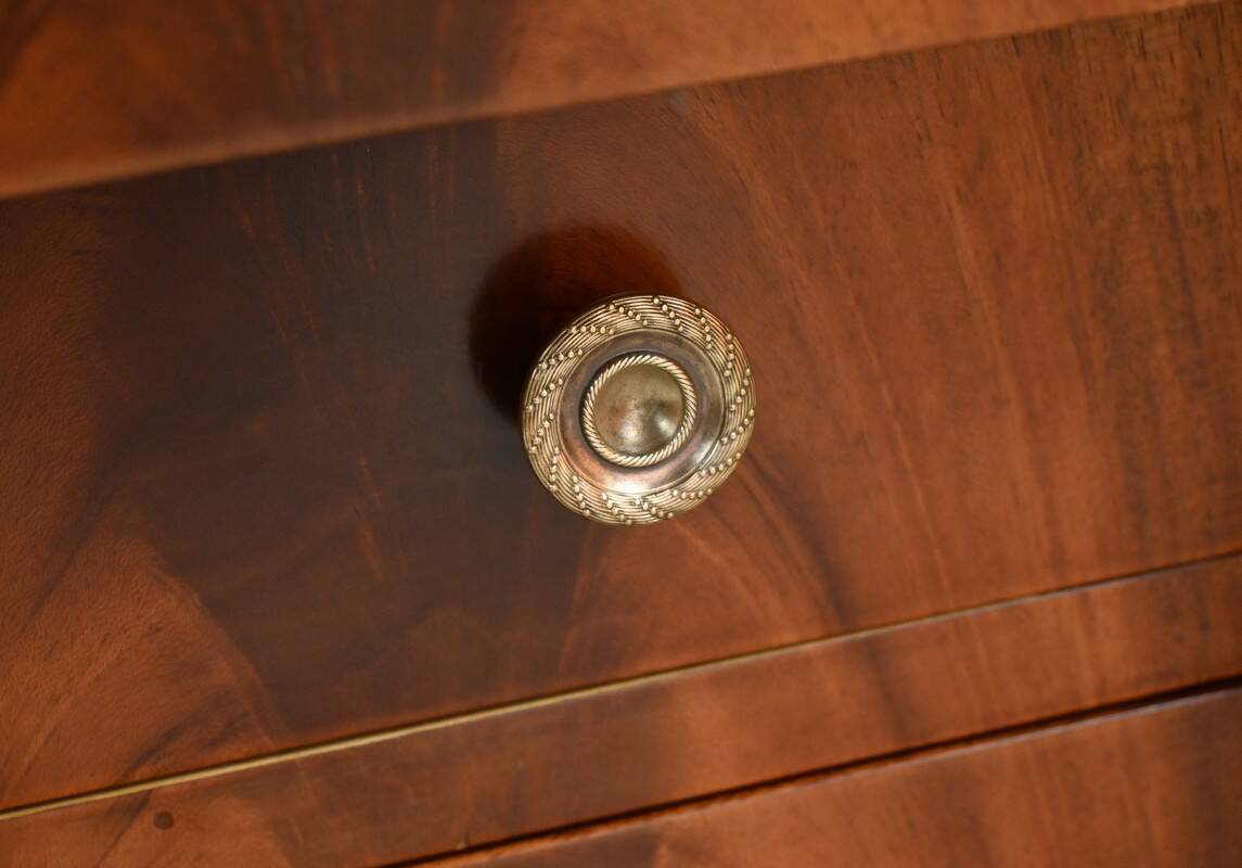 Small Mahogany Chest of Drawers, Empire Style – Part 1 of the 20th Century