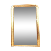 Miroir d'époque Louis Philippe en bois doré 100x148cm