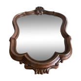 Mirror frame resin imitation wood