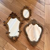 Set of 3 mirrors