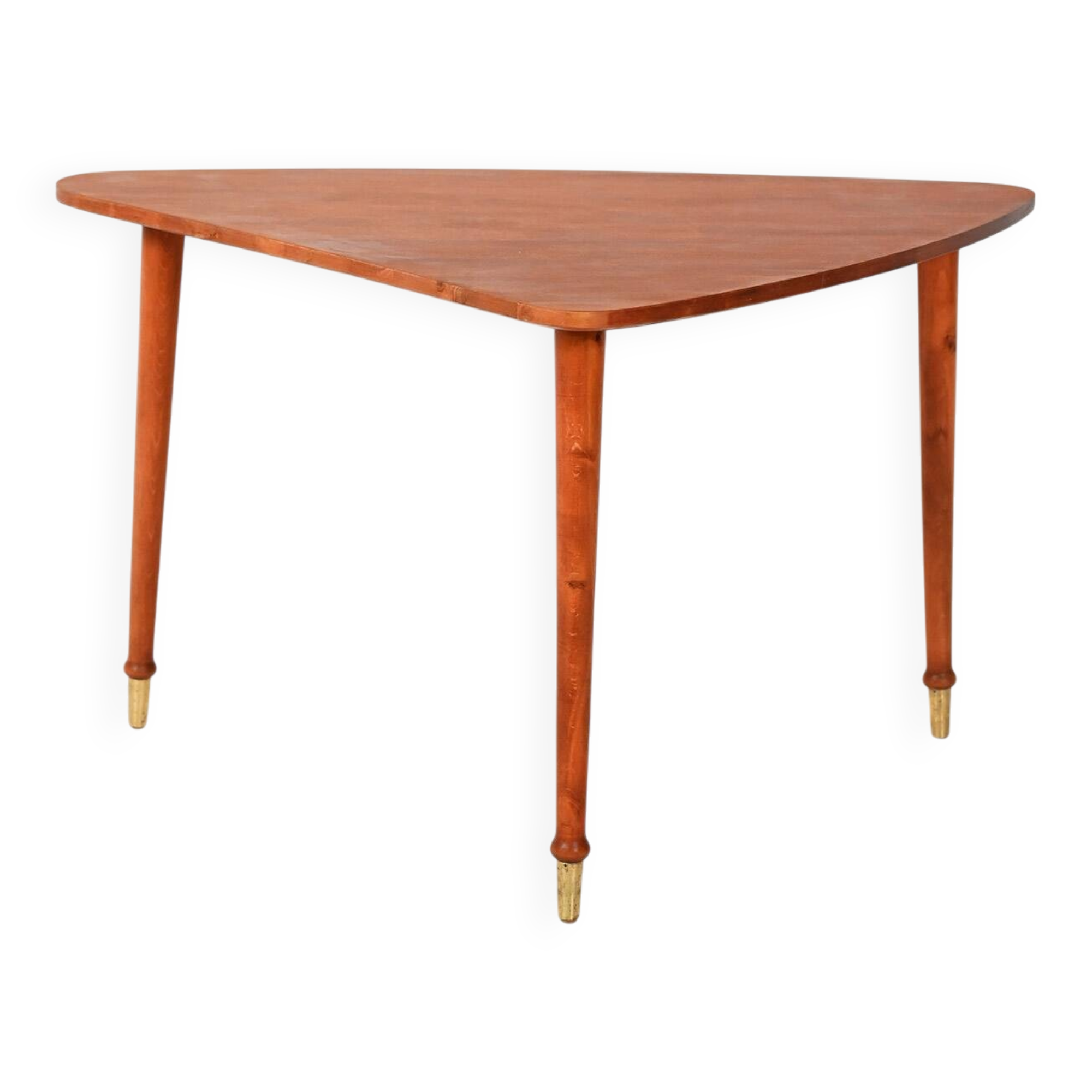 Scandinavian triangular coffee table from the Sixties