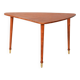 Table basse triangulaire scandinave des années soixante