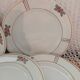 14 Terre de fer SALINS "Water Lily" plates