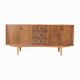 Mid-century modern sideboard with wood grain, 1960s