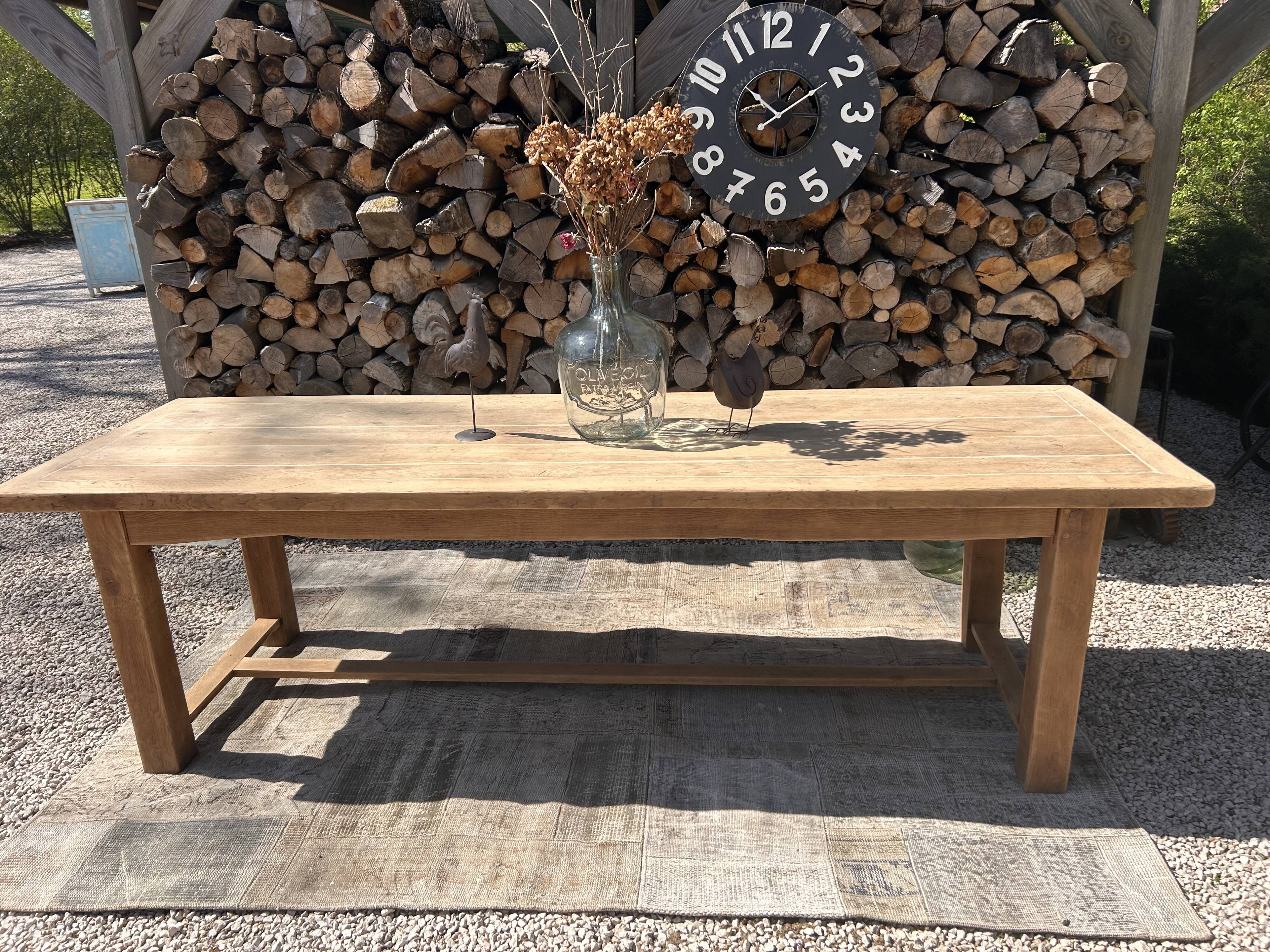 250cm renovated farmhouse table