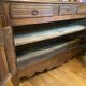 Important Louis XV style walnut sideboard.