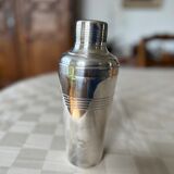 Silver metal shaker