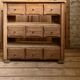 Old workshop furniture with 9 drawers