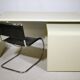 Space Age nesting desk in fiberglass, set of 2, 1970s