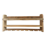 wall bottle shelf
