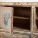 Antique white sideboard with original illustrations (c.1900) #7