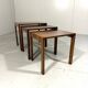 Wilhelm Renz palissander nesting tables 1960’s