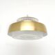 Scandinavian glass lamp, vintage 1970s