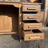 Small walnut desk from the 1950s