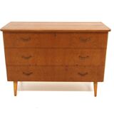 Scandinavian teak chest of drawers, Sweden, 1960