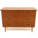 Commode scandinave en teck, Suède, 1960
