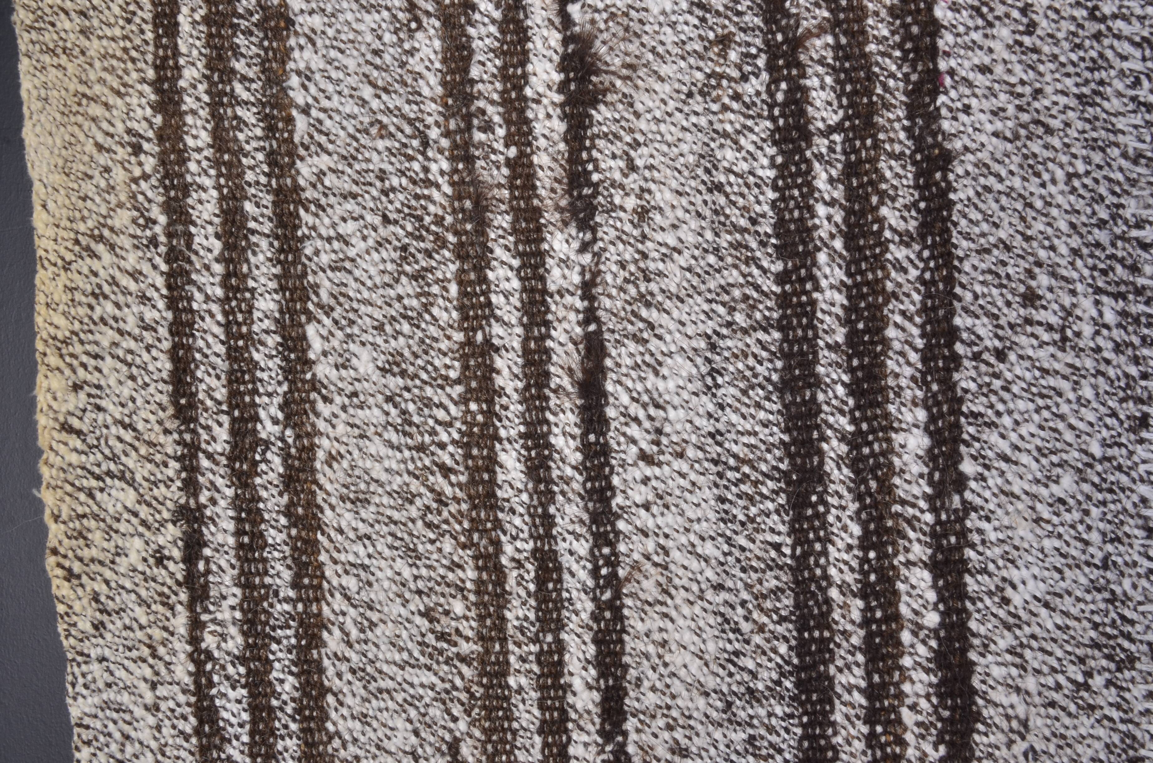 Oushak Vintage Stripe Kilim Runner skuc320