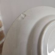 Earthenware soup plates, Moulin des Loups Orchies