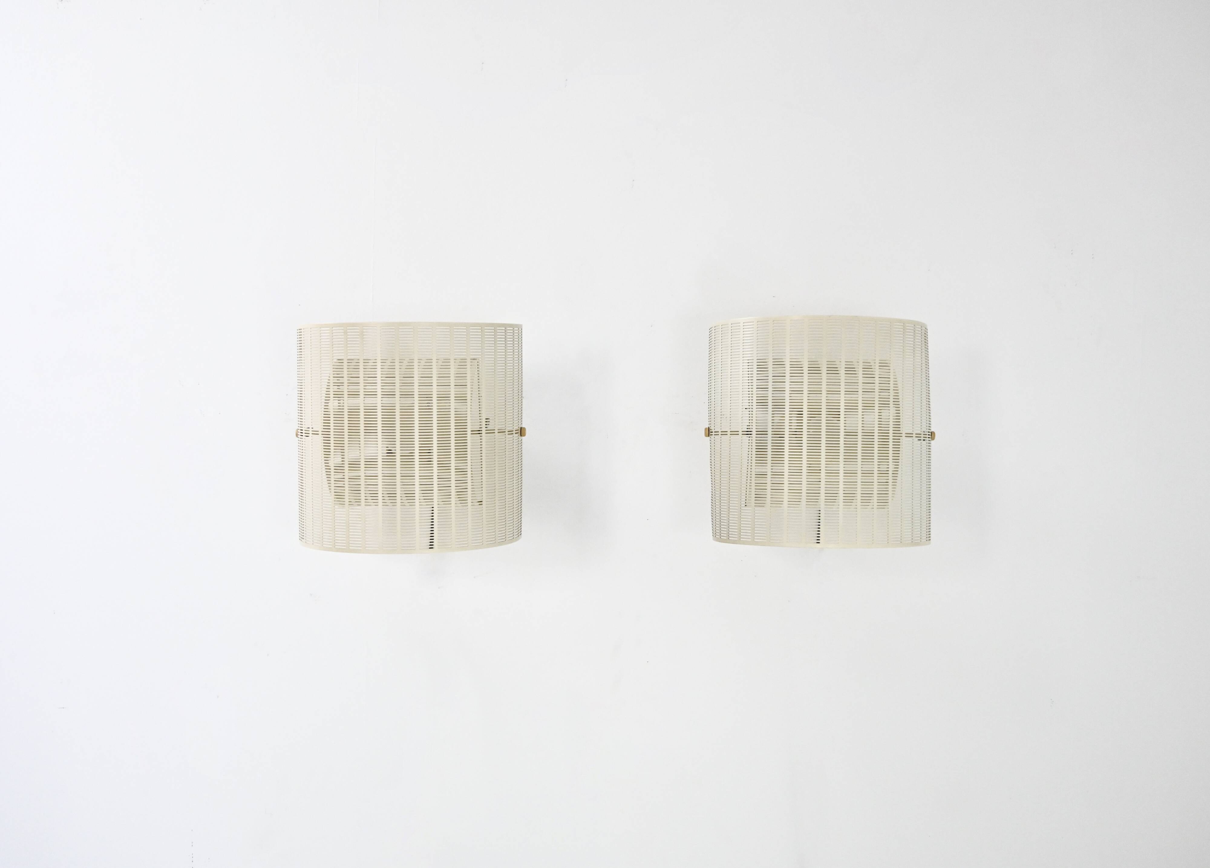 Pair of Shogun Wall Sconces by Mario Botta for Artemide, 1980