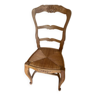 Solid wood chair