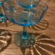 Champagne coupes in outline