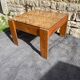 Pine wood coffee table