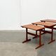 Nest of teak tables from the mid-century by Vildbjerg Møbelfabrik, 1960s, set of 3.