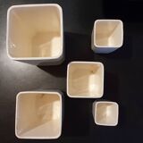 Damiers spice jars