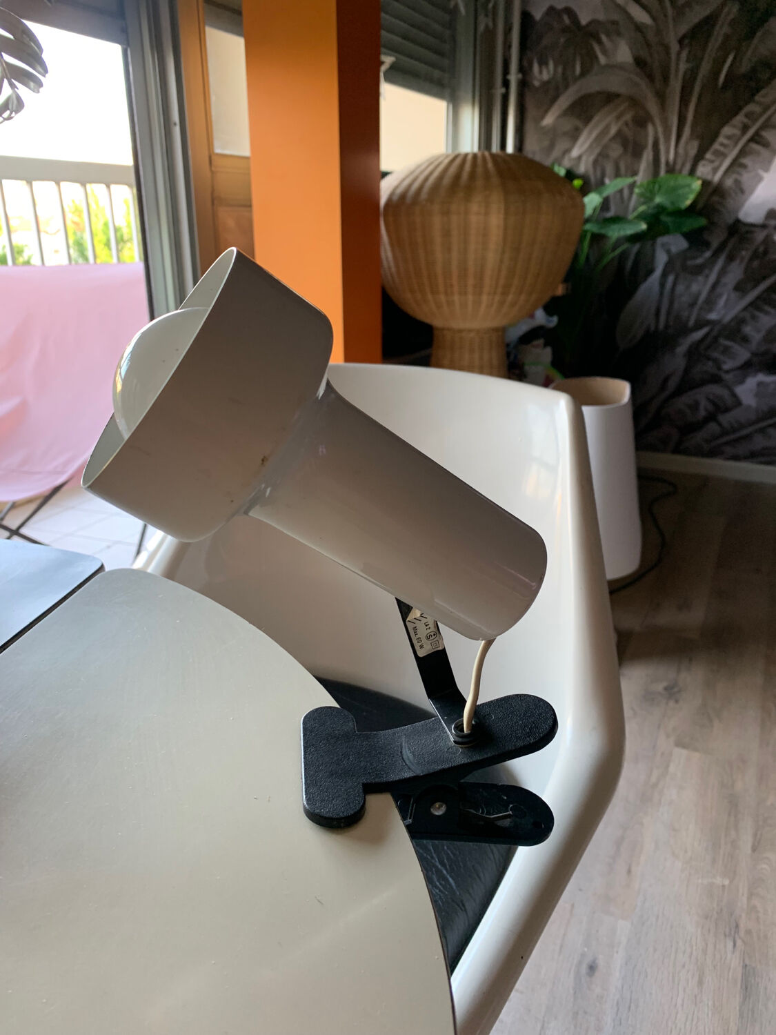 Spot lamp 70 years with clip