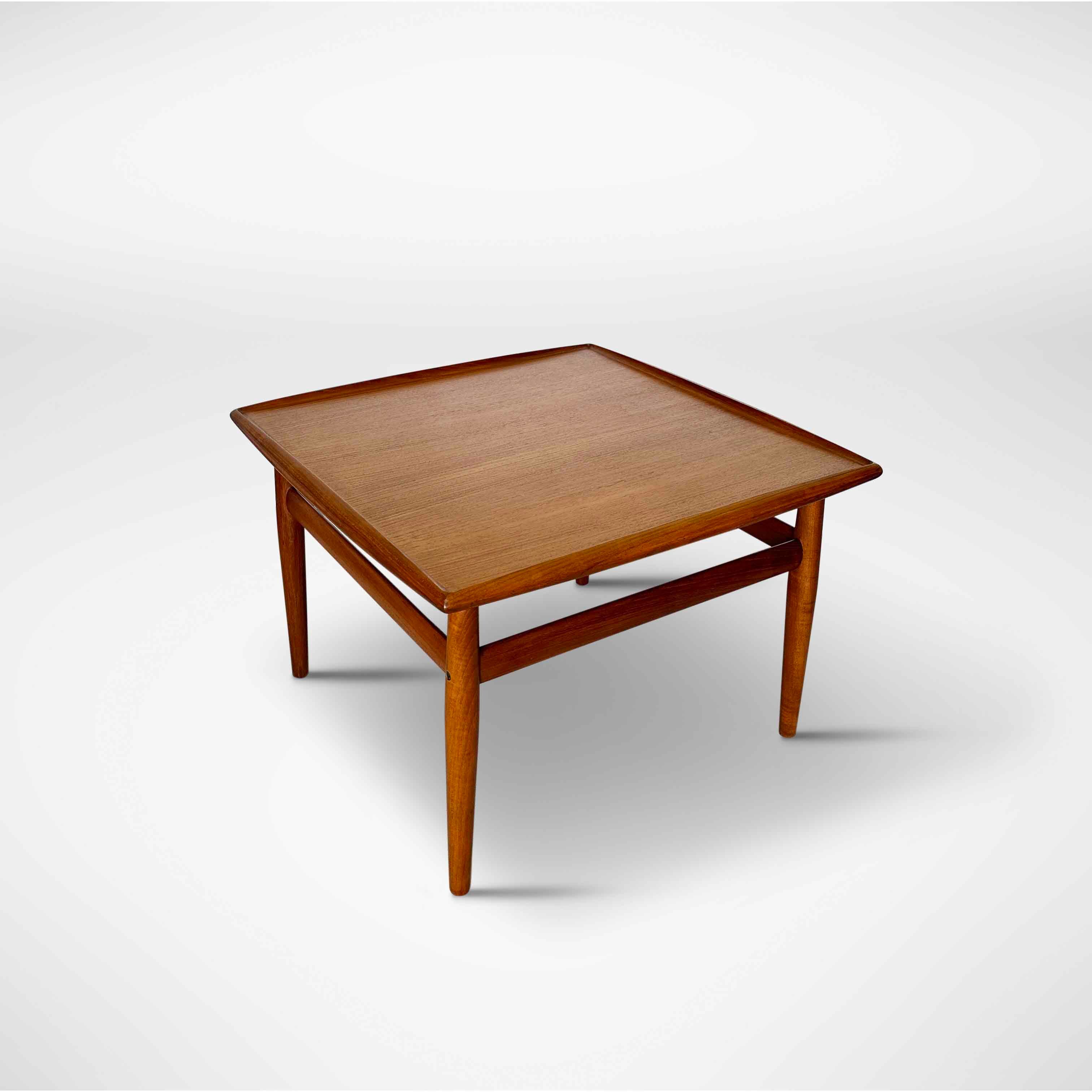 Teak Coffee Table by Grete Jalk for Glostrup, Denmark, 1960s