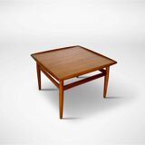 Teak Coffee Table by Grete Jalk for Glostrup, Denmark, 1960s
