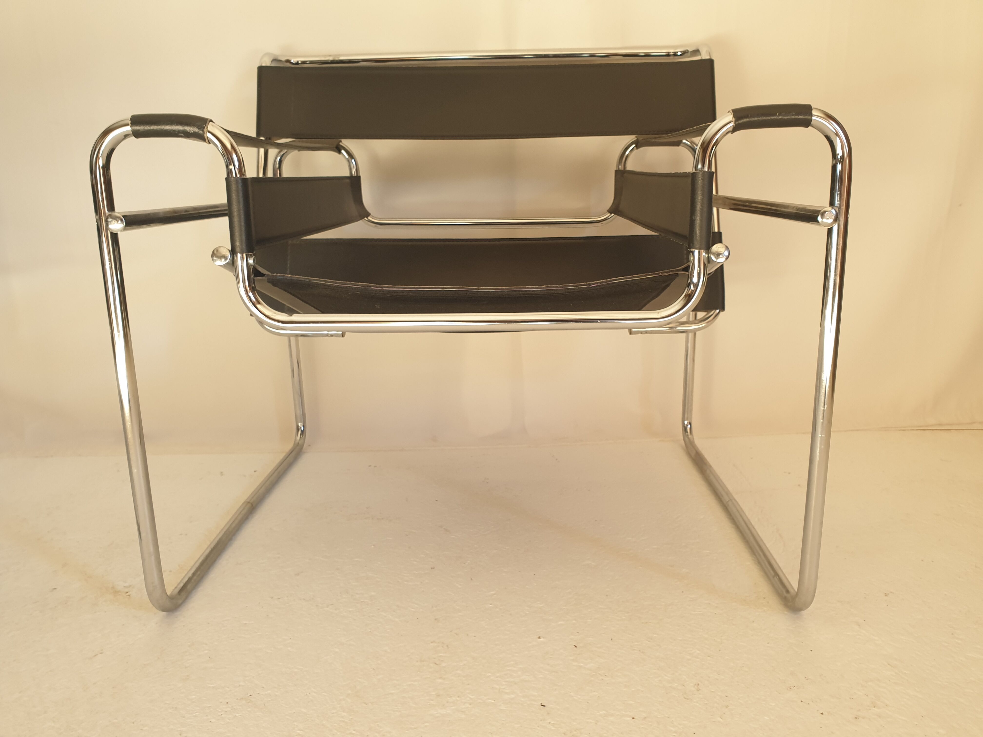 Wassily model armchairs by Marcel Breuer