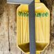 Old Vintage Asparagus Barbotine Dish
