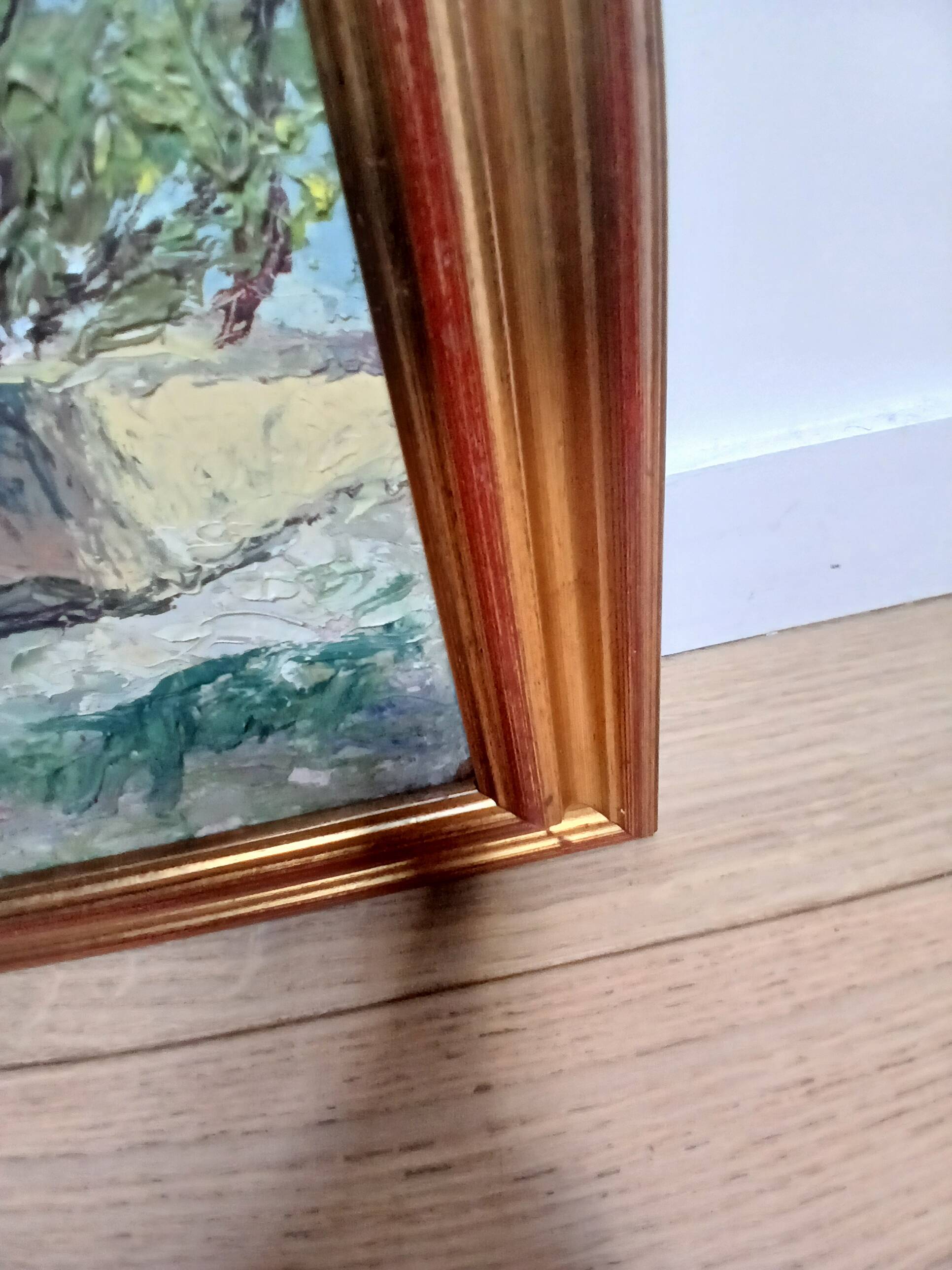 20th painting depicting the Saint-Sixte chapel in Eygalières