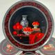 Bernardaud Limoges "Red Fruits" by Jean-Claude Chauray, 7 pieces