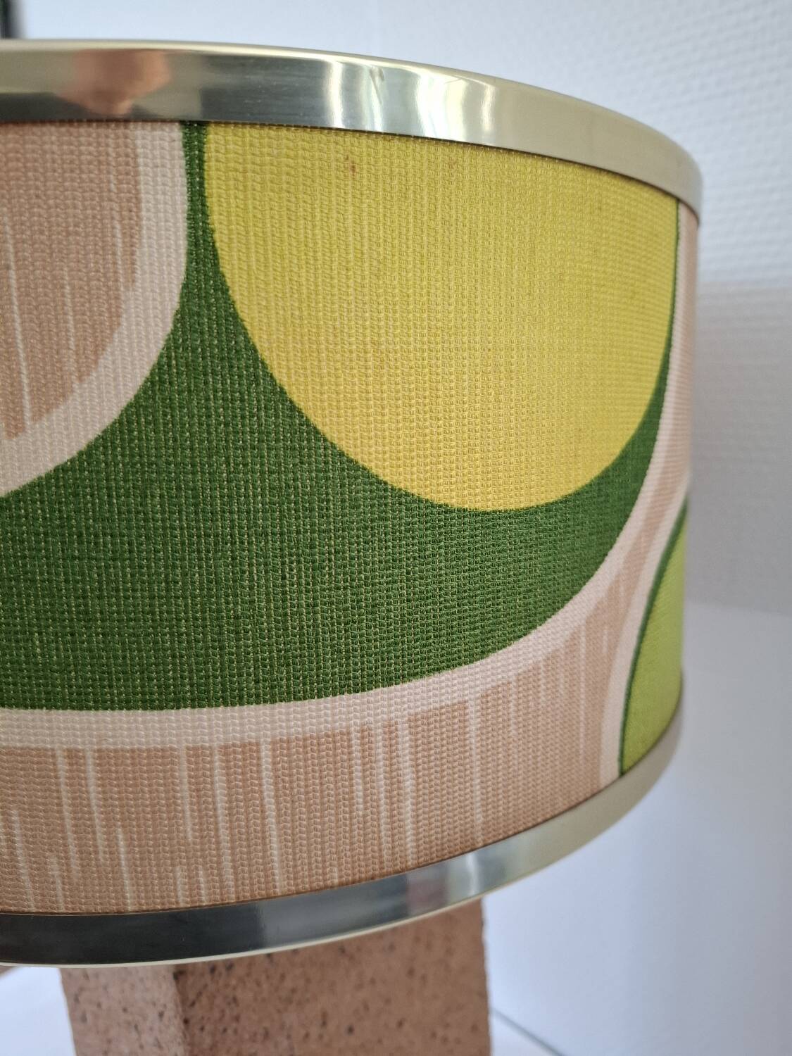 Lampe en céramique 70's