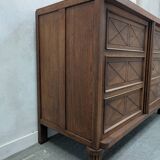 Art Deco oak sideboard