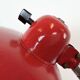 Large Red Industrial German Workshop Table Lamp from Helo Leuchten, 1950s