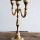 Chandelier 3 branches en laiton et nacre