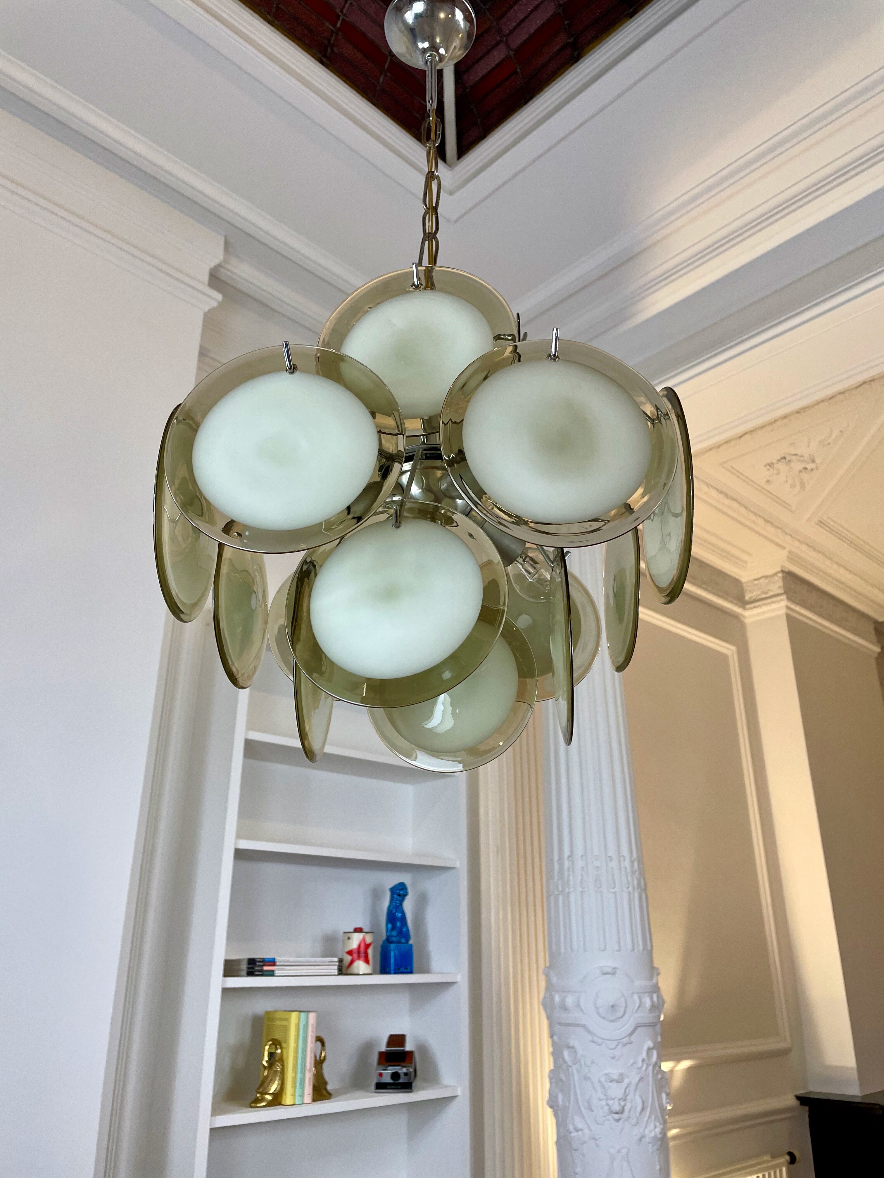 Suspension Disc par Gino Vistosi, circa 1960