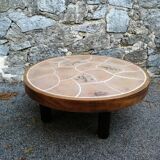 Table basse vintage signée Barrois